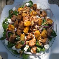 Grilled Ahi Tuna & Pineapple Spinach Salad #A1_image