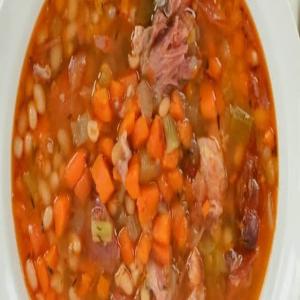 Crock Pot Chipotle Ham And Bean Soup_image