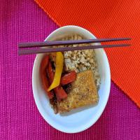Easy Sesame Tofu with Teriyaki Vegetables image