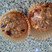 Banana Coconut Flaxseed Muffins with Apple and Chia image