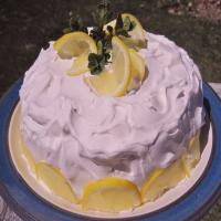 Skinny Raspberry Lemonade Cake image