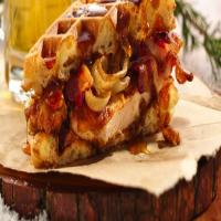 Mantastic Fried Chicken and Waffle Sandwich image