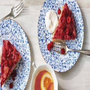Pressure-Cooker Raspberry Upside-Down Cake_image