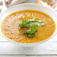 Soup maker carrot and coriander soup image