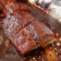 Tender Oven Pork Ribs with My BBQ Sauce_image