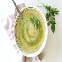 Simple Cauliflower Potato Celery Soup_image