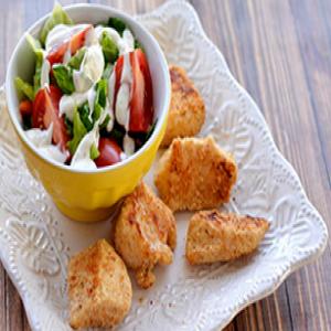 Baked Ranch Chicken Cheese Nuggets_image