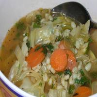 Weight Watchers Veggie Barley Soup (1 Pt. for 1 Cup) image