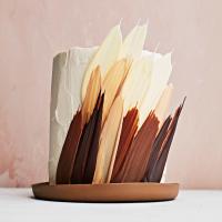 Coffee Feather Cake image