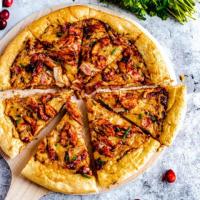 Cranberry BBQ Turkey Pizza_image
