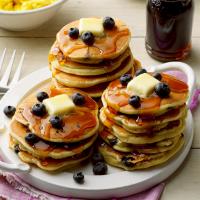 Buttermilk Blueberry Pancakes image