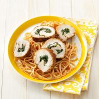 Spinach-Stuffed Chicken with Linguine image