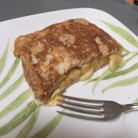 Yummy and Healthy Banana French Toast Sandwich image