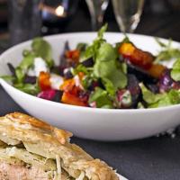 Beetroot & squash salad with horseradish cream image