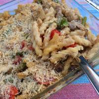 Baked Asparagus and Mushroom Pasta_image