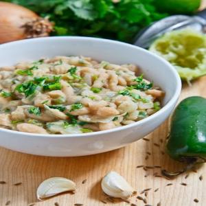Cilantro and Lime Refried Beans Recipe_image