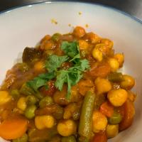 Vegetarian Splendor Chickpea Curry_image