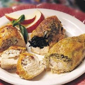 Stuffed Chicken Breasts with Gouda and Spinach_image