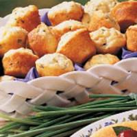 Chive Mini Muffins image