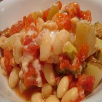 Baked Vegetables With White Beans_image