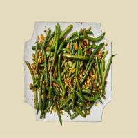 Green Beans with Warm Raisin-Caper Dressing image