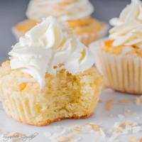 Coconut Butter Keto Cupcakes_image