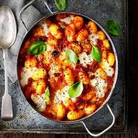 Chorizo & mozzarella gnocchi bake image