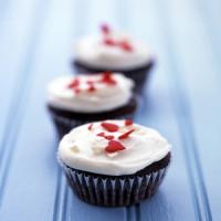 Frosted Chocolate-Buttermilk Cupcakes image