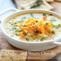 Chicken & Potato Chowder Recipe - (4.5/5)_image