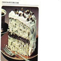 Chocolate Curl Cake image