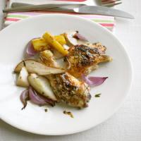 Roasted Chicken and Pears image