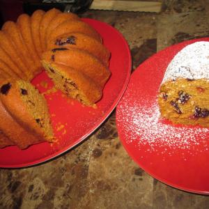 Titi's Cranberry Walnut Pumpkin Bread Cake image