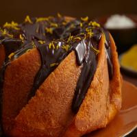 Glazed Chocolate-Orange Cake image