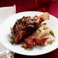 Roasted Lamb Shanks with Lemon and Herbs image