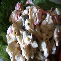 Italian Crab Seafood Pasta Salad image