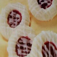 Raspberry - Almond Thumbprint Cookies_image