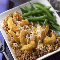 Curried Coconut Shrimp with Wheat Berries_image