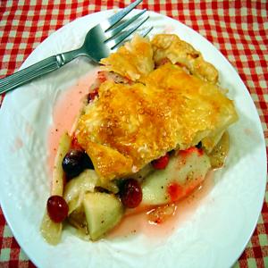Apple and Cranberry Pie_image
