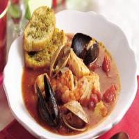 Italian Seafood Stew with Garlic-Herb Croutons image