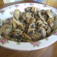 Sauteed Mushrooms With Garlic image