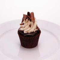 Chocolate Cupcakes with a Chocolate, Orange and Clove Infused Ganache Filling and a Chinese Spiced Tea Buttercream image