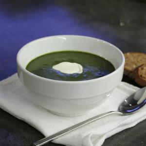 Cauliflower Stalk Puree with Spinach - the Super Soup image