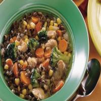 Slow-Cooker Confetti Wild Rice Soup image