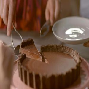Salted Chocolate Tart image