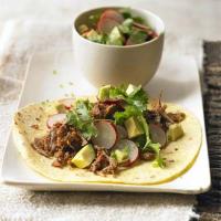 Pulled pork with Mexican almond mole sauce image