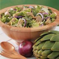 Tossed Salad with Artichokes_image