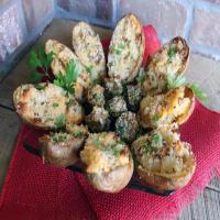Day After Thanksgiving Stuffed Mushrooms & Potatoes_image