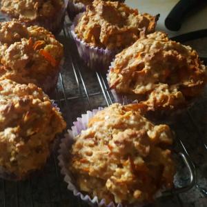 Carrot Morning Glory Muffins (Gluten Free Optional)_image