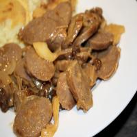 Sweet Curried Sausages_image