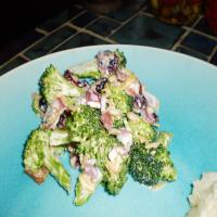 Broccoli With Cranberries Salad image